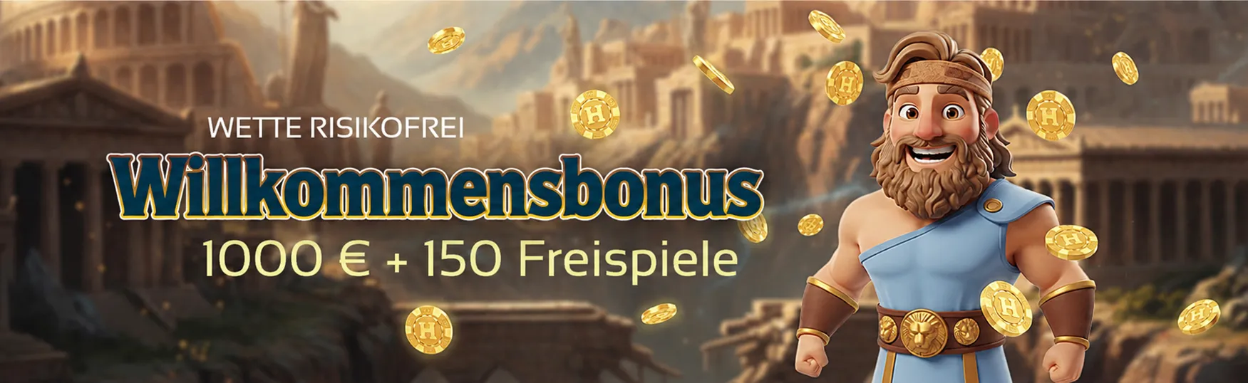 hercules online casino banner de