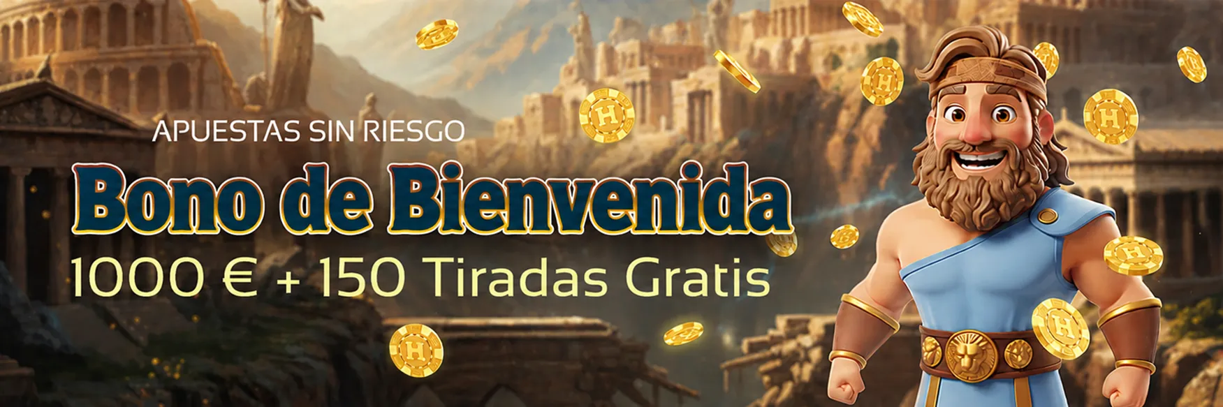 hercules online casino banner es